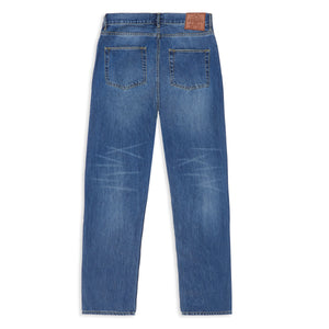 Burrows & Hare OX3 Straight Jeans - Stone Wash