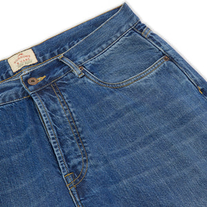 Burrows & Hare OX3 Straight Jeans - Stone Wash