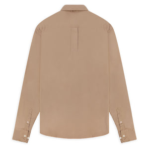Burrows & Hare Flannel Shirt - Taupe - Burrows and Hare