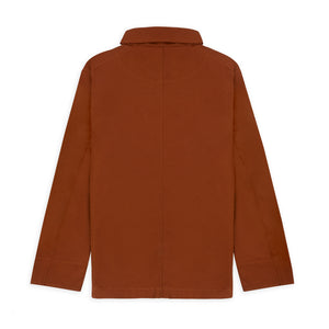 Burrows & Hare Twill Shawl Collar Jacket - Ochre - Burrows and Hare