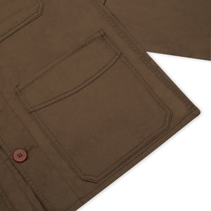 Burrows & Hare Albion Jacket- Khaki - Burrows and Hare