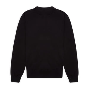 Burrows & Hare Mock Turtle Neck - Black - Burrows and Hare
