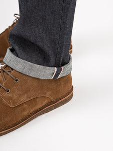 Blackhorse Lane - NW1 RELAXED STRAIGHT INDIGO 14OZ TURKISH RAW SELVEDGE MENS JEANS - Burrows and Hare