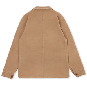 Burrows & Hare Moleskin Workwear Jacket - Beige - Burrows and Hare