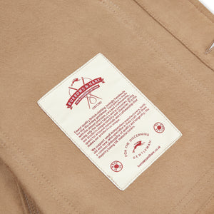 Burrows & Hare Moleskin Workwear Jacket - Beige - Burrows and Hare