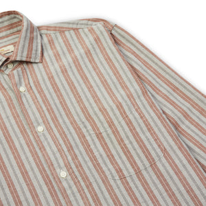 Burrows & Hare Ticking Shirt - Stripe - Burrows and Hare