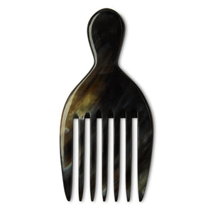 Burrows & Hare Horn Afro Comb - Burrows and Hare