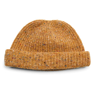 Burrows & Hare Donegal Beanie Hat - Mustard - Burrows and Hare