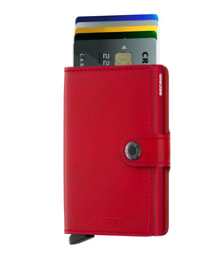 SECRID RFID Miniwallet - Original Red / Red - Burrows and Hare