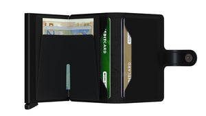 Secrid RFID Miniwallet - Matte Black - Burrows and Hare