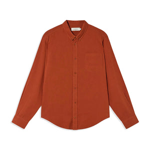 Thinking Mu Hemp Ant Shirt - Clay Red