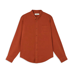 Thinking Mu Hemp Ant Shirt - Clay Red