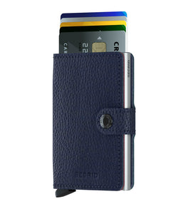 SECRID RFID Miniwallet - Veg Navy - Burrows and Hare
