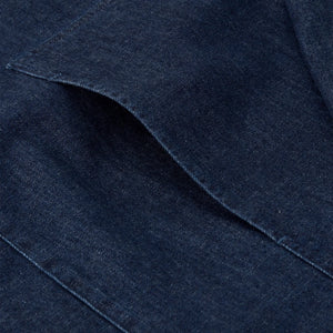 Oliver Spencer x Niwaki Ohana Gardening Smock Mullins Denim - Indigo Rinse