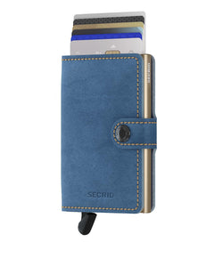 Secrid RFID Miniwallet - Indigo 3 Sand - Burrows and Hare