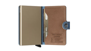 Secrid RFID Miniwallet - Indigo 3 Sand - Burrows and Hare