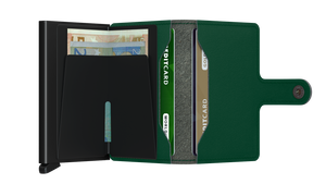 Secrid RFID Miniwallet  - Yard Green (NON LEATHER) - Burrows and Hare