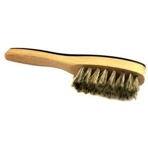 Burrows & Hare Ox Horn Topped & Wild Boar Bristled Pocket Size Beard Brush - Burrows and Hare