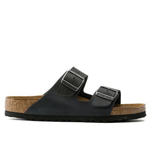 BIRKENSTOCK Arizona Sandal - Oiled Leather Black