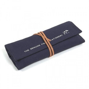 Hightide Field Roll Pencil Case -  Navy - Burrows and Hare