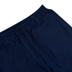 Kardo Lisboa Easy Pant - Indigo - Burrows and Hare