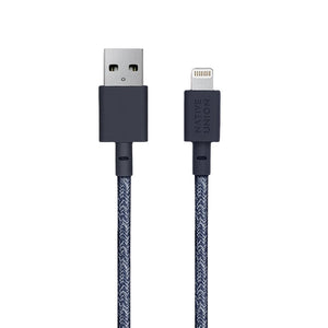 Native Union Belt Cable USB-A to Lightning -Indigo - Burrows and Hare