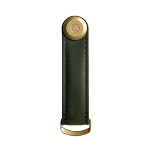 Orbitkey - Key Organiser Crazy Horse Leather Forest Green - Burrows and Hare
