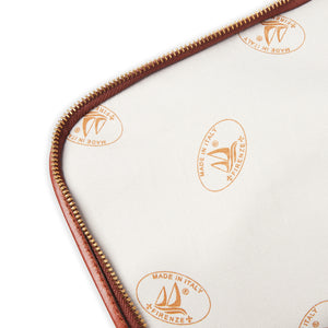 Burrows & Hare Italian Leather Weekend Bag - Tan - Burrows and Hare