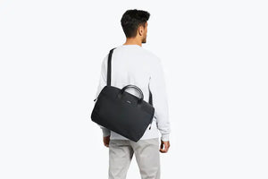 Bellroy Tech Briefcase - Black - Burrows and Hare