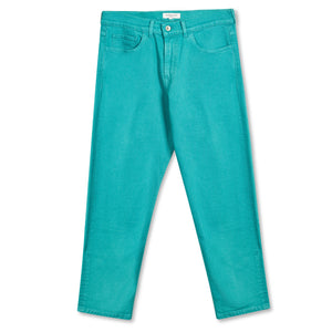 YMC Tearaway Jeans - Teal - Burrows and Hare