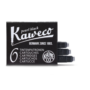 Kaweco Ink Cartridges (6-Pack) - Pearl Black - Burrows and Hare
