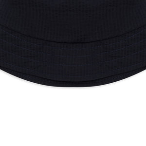 Hartford Woven Bucket Hat - Navy - Burrows and Hare