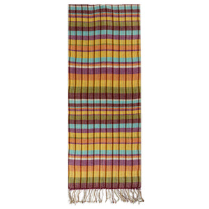 Burrows & Hare Cashmere & Merino Wool Scarf - Stitched Multi - Burrows and Hare