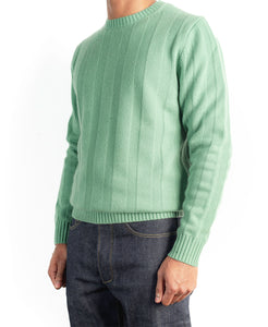 Burrows & Hare Seed Stitch Jumper - Green