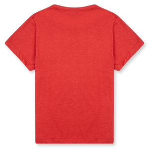 Burrows & Hare Women’s T-shirt - Red - Burrows and Hare