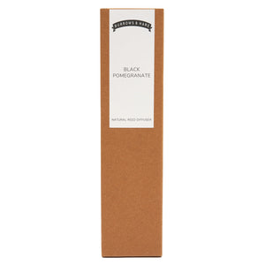 Burrows & Hare Natural Reed Diffuser - Black Pomegranate