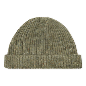 Burrows & Hare Donegal Wool Beanie Hat - Pear - Burrows and Hare