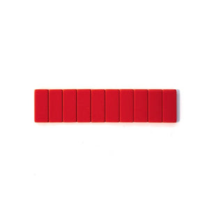 Blackwing Replacement Erasers Pack of 10 - Red - Burrows and Hare